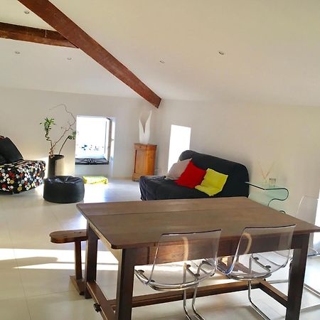 Grand Appartement Style Loft Bord De Mer Propriano  Exterior foto