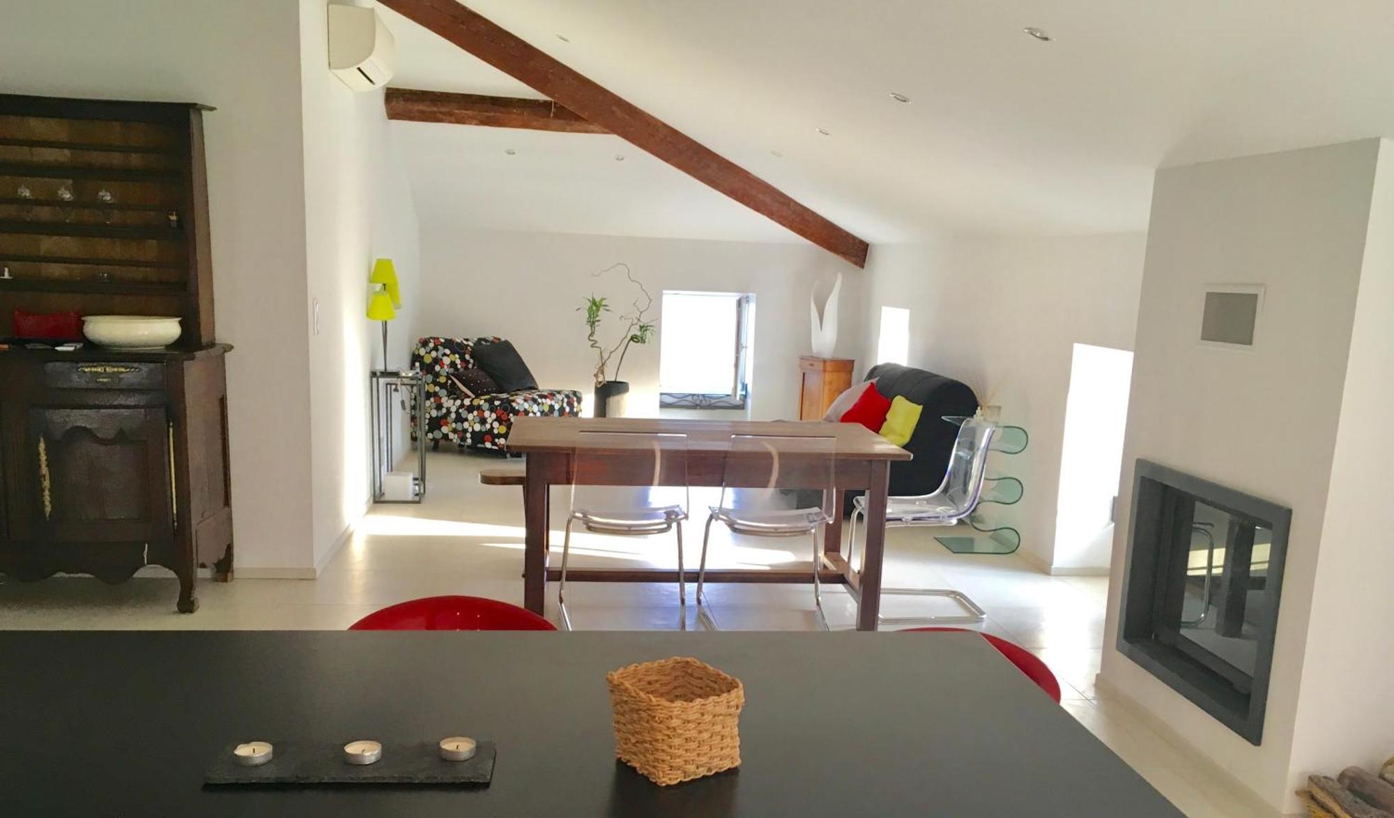 Grand Appartement Style Loft Bord De Mer Propriano  Exterior foto